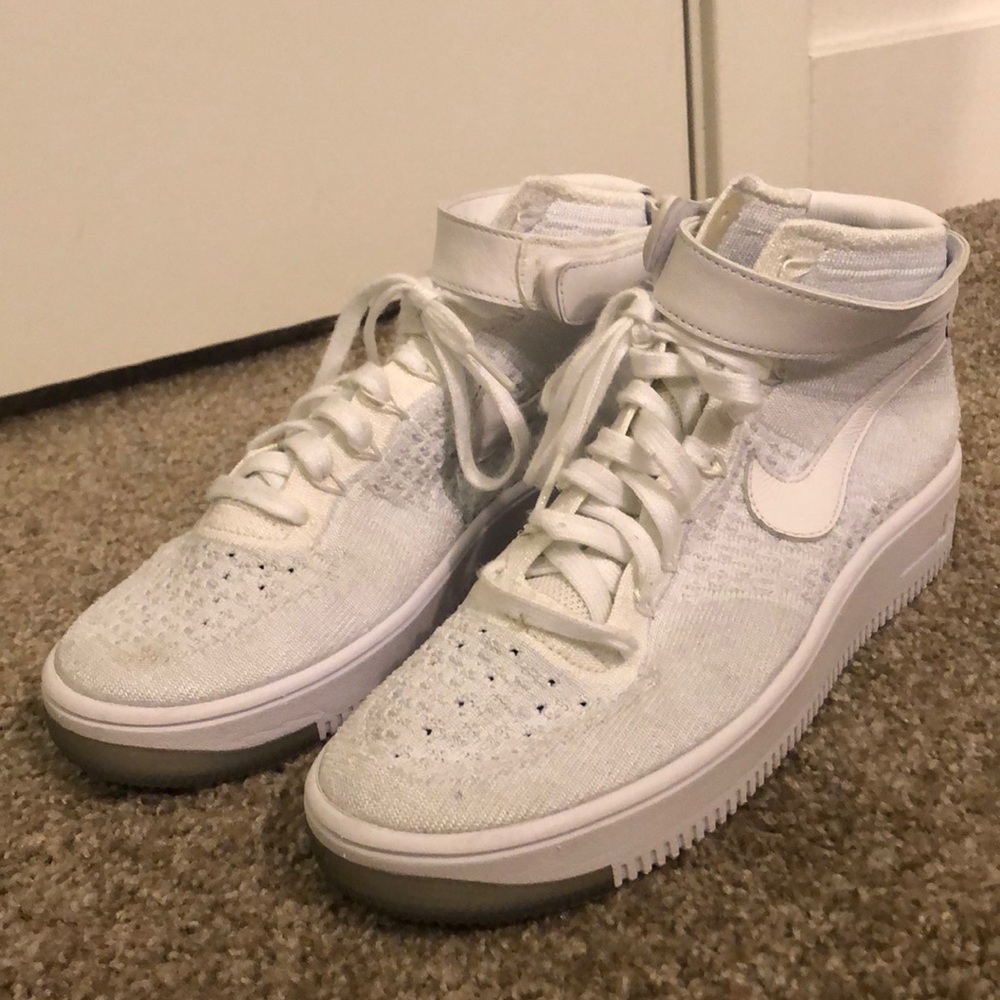 Air Force 1 Ultra Flyknit Mid Triple White